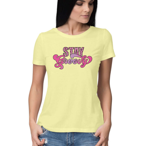 Stay Groovy | Women's T-Shirt at FairyBellsKart