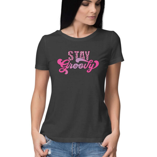 Stay Groovy | Women's T-Shirt at FairyBellsKart