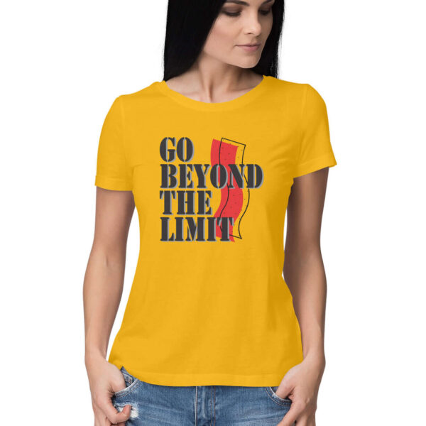 Go Beyond The Limit | Women's T-Shirt - FairyBellsKart