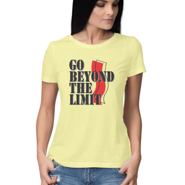 Go Beyond The Limit | Women's T-Shirt - FairyBellsKart