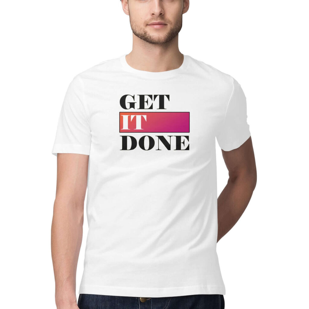 Get It Done | Men's T-Shirt - FairyBellsKart