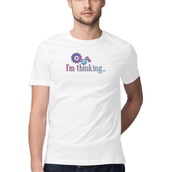 I'm thinking  | Men's T-Shirt - FairyBellsKart