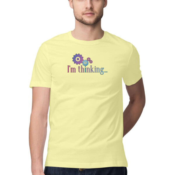 I'm thinking  | Men's T-Shirt - FairyBellsKart