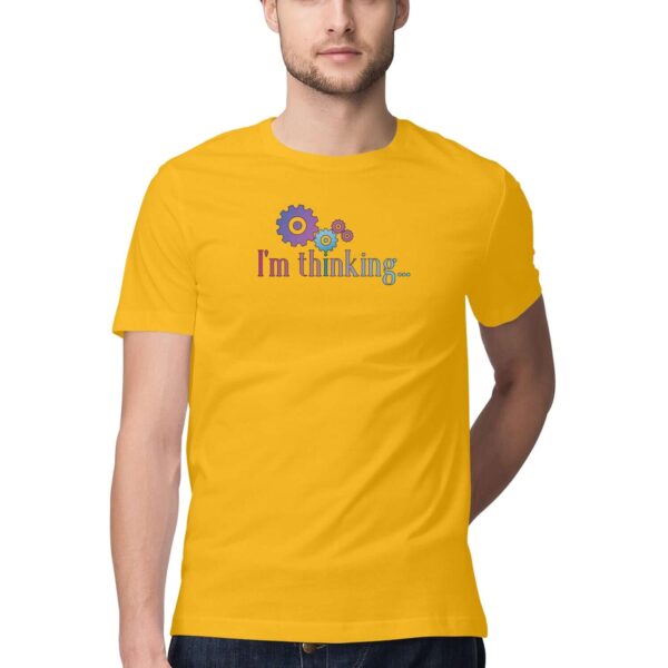 I'm thinking  | Men's T-Shirt - FairyBellsKart