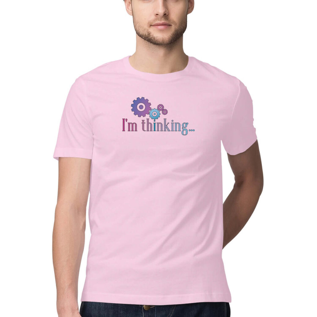 I'm thinking  | Men's T-Shirt - FairyBellsKart