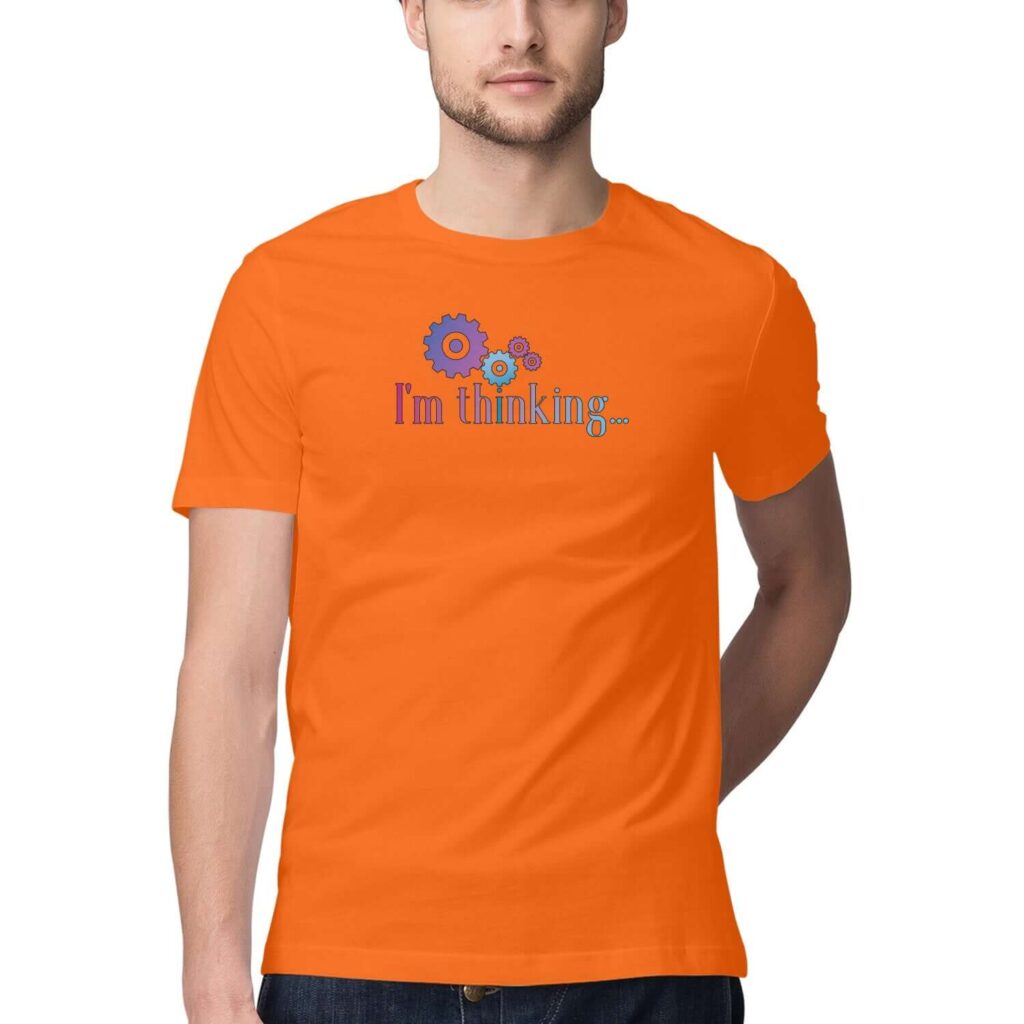 I'm thinking | Men's T-Shirt at FairyBellsKart