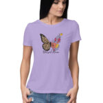 Blessed Mama | Butterfly &  Leopard Print | Women's T-Shirt - FairyBellsKart