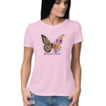 Blessed Mama | Butterfly &  Leopard Print | Women's T-Shirt - FairyBellsKart