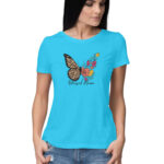 Blessed Mama | Butterfly &  Leopard Print | Women's T-Shirt - FairyBellsKart