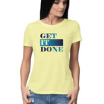 Get It Done  | Blue | Women's T-Shirt - FairyBellsKart