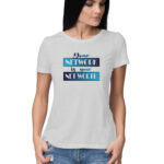 Your Network is your Net Worth | Blue | Women's T-Shirt - FairyBellsKart