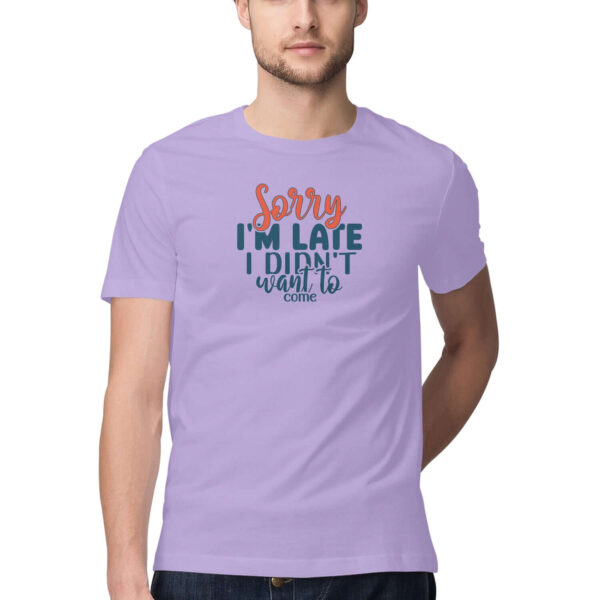 Sorry I am Late  | Men's T-Shirt - FairyBellsKart