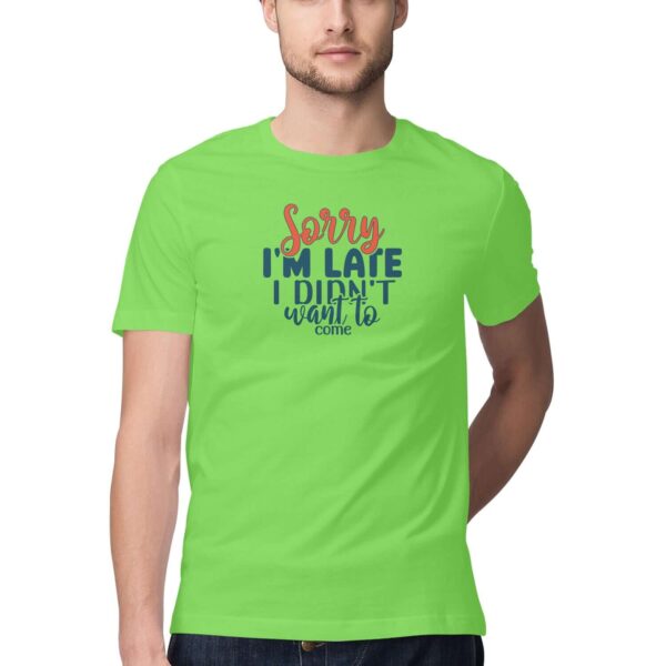 Sorry I am Late  | Men's T-Shirt - FairyBellsKart