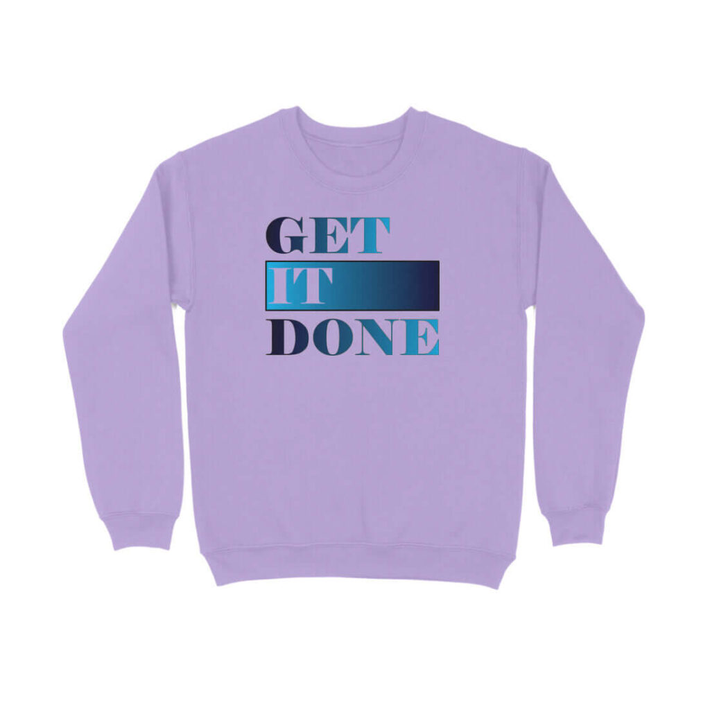 Get It Done | Blue | Sweatshirt - FairyBellsKart