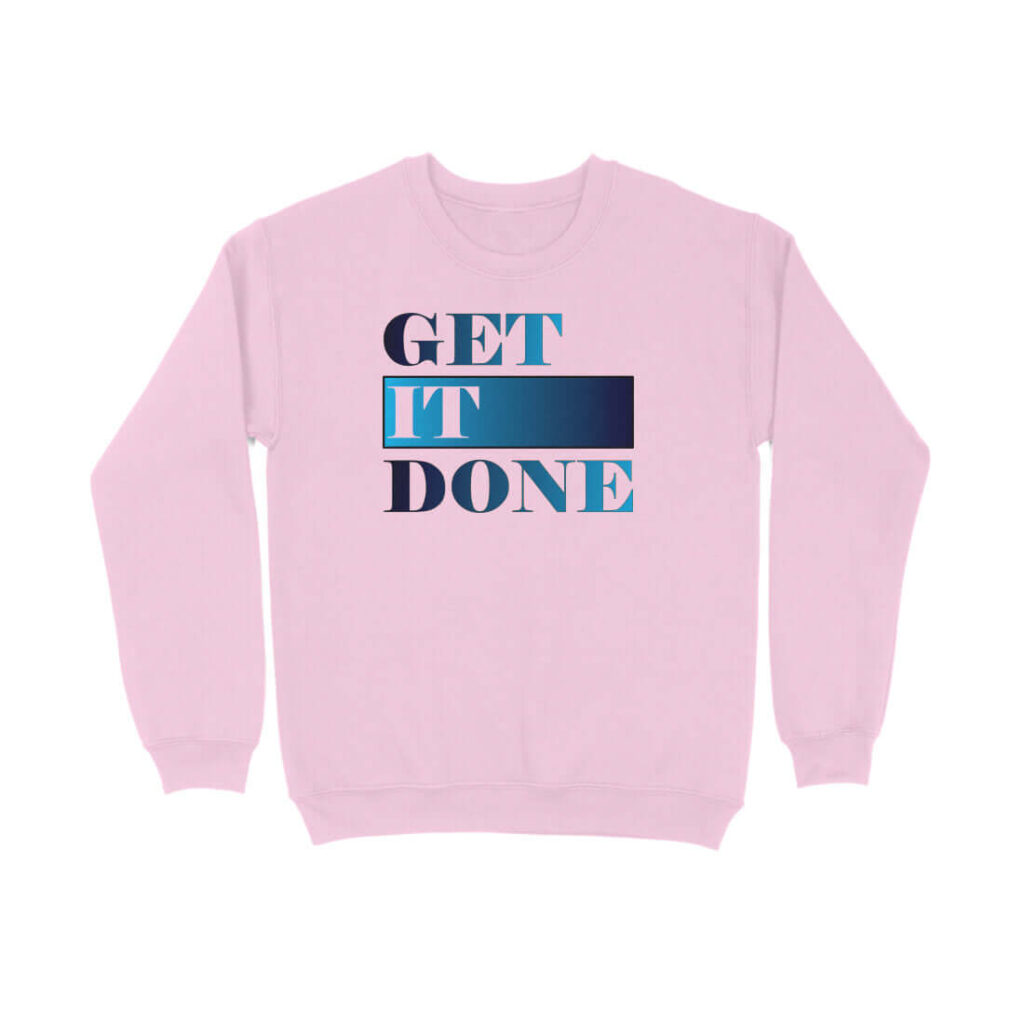 Get It Done | Blue | Sweatshirt - FairyBellsKart