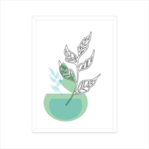 Boho Botanical Minimalist | Wall Art | FBKD5 - FairyBellsKart