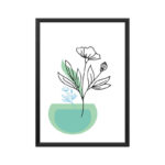 Boho Botanical Minimalist | Wall Art | FBKD6 - FairyBellsKart