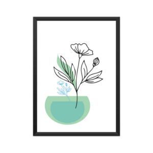 Boho Botanical Minimalist | Wall Art | FBKD6 - FairyBellsKart