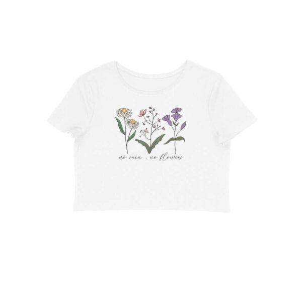 No Rain No Flower |  Crop Tops - FairyBellsKart