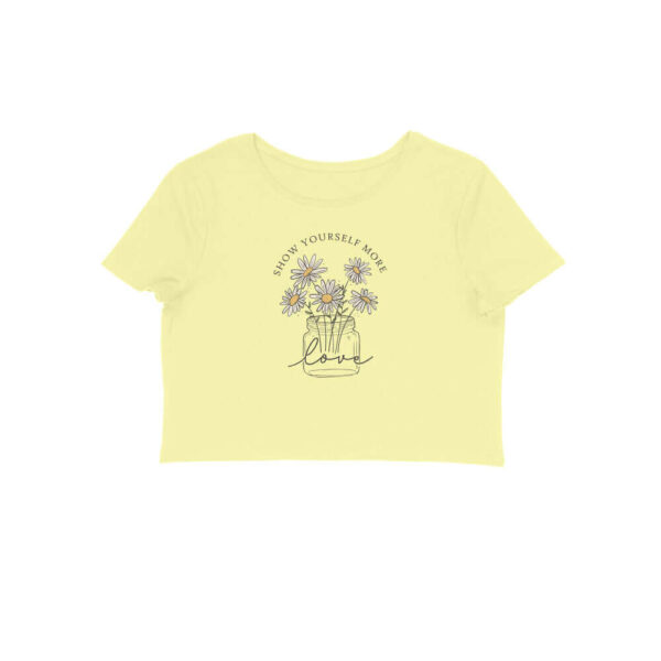 Show Yourself More Love |  Crop Tops - FairyBellsKart