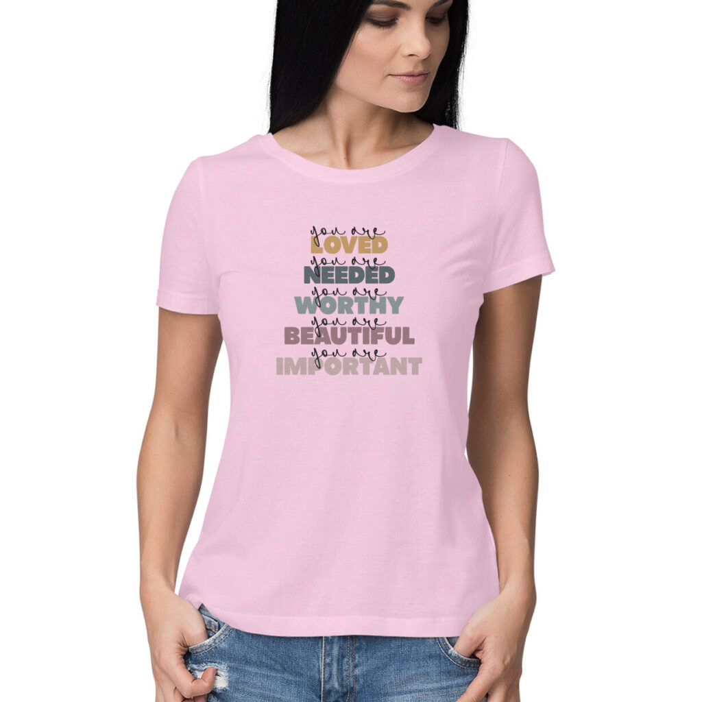 You are Loved |  Women's T-Shirt - FairyBellsKart