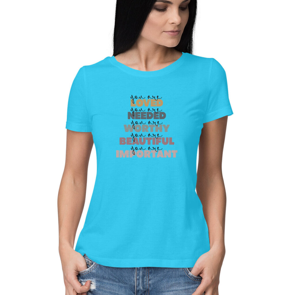 You are Loved | Women's T-Shirt at FairyBellsKart