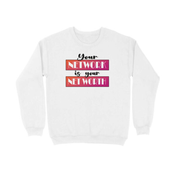 Your Network is your Net Worth | Red | Sweatshirt - FairyBellsKart