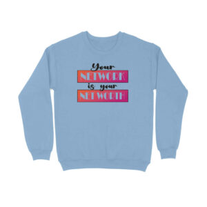 Your Network is your Net Worth | Red | Sweatshirt - FairyBellsKart