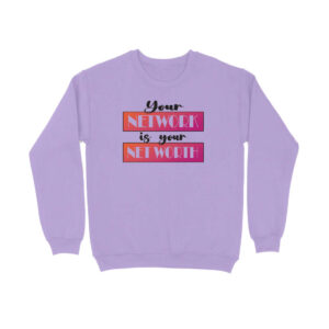 Your Network is your Net Worth | Red | Sweatshirt - FairyBellsKart