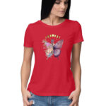 Embrace The Transformation | Moon & Butterfly | Women's T-Shirt | fairybellskart.com | Rs. 699.00