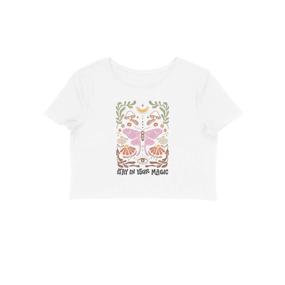 Stay In Your Magic | Boho 003 | Crop Tops - FairyBellsKart