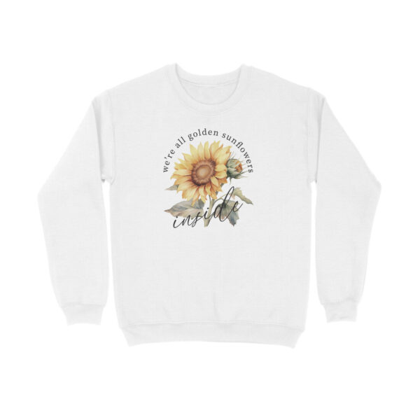 We're All Golden Sunflowers Inside | Vintage Flower 001 | Sweatshirt - FairyBellsKart