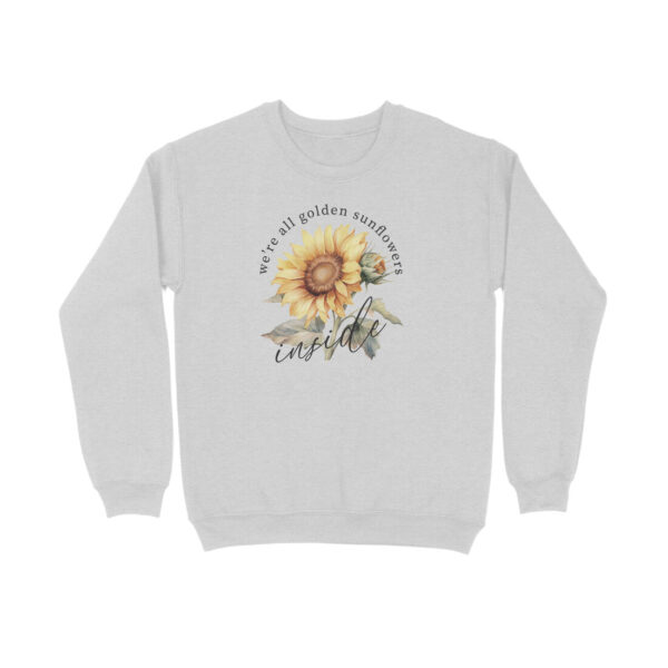 We're All Golden Sunflowers Inside | Vintage Flower 001 | Sweatshirt - FairyBellsKart