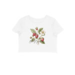 Feeling Berry Good | Vintage Flower 005 | Crop Tops - FairyBellsKart