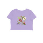 Feeling Berry Good | Vintage Flower 005 | Crop Tops - FairyBellsKart