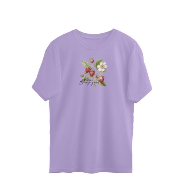 Feeling Berry Good | Vintage Flower 005 | Oversized T-Shirt - FairyBellsKart