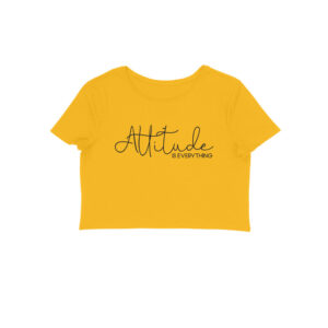 Attitude Is Everything | Crop Tops - FairyBellsKart