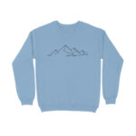 Mountain Line Art | Sweatshirt - FairyBellsKart