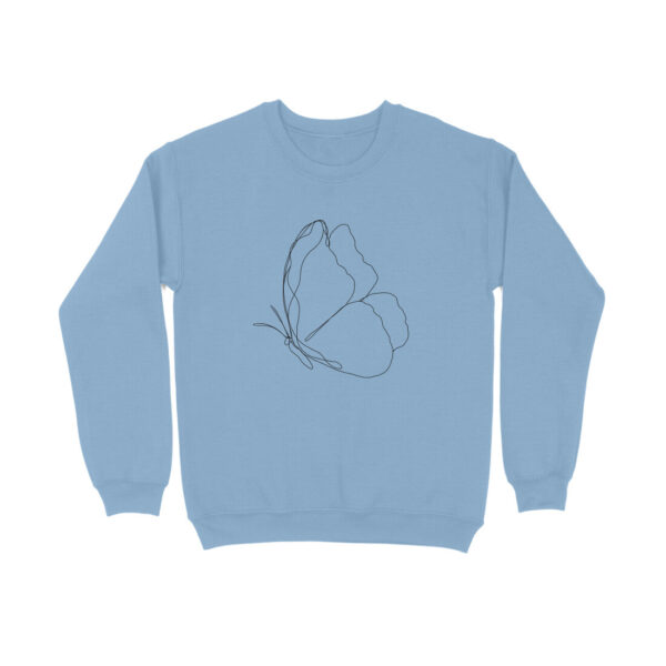 Butterfly Line Art | Sweatshirt - FairyBellsKart