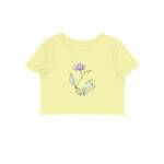 Flower Line Art | 001 | Crop Tops - FairyBellsKart