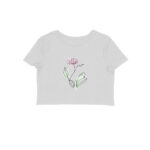 Flower Line Art | 001 | Crop Tops - FairyBellsKart