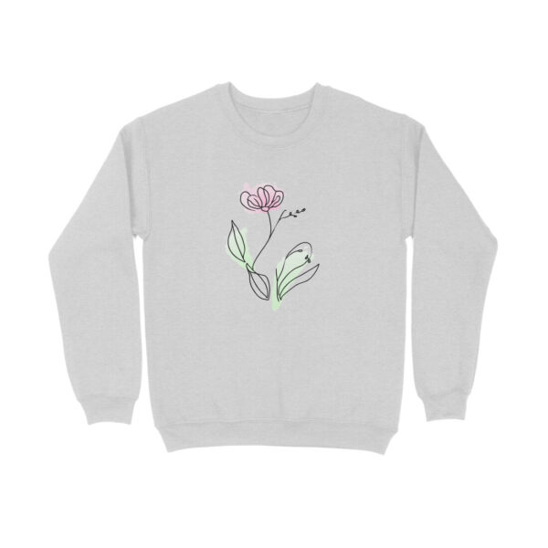 Flower Line Art | 001 | Sweatshirt - FairyBellsKart