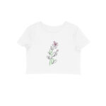 Flower Line Art | 002 | Crop Tops - FairyBellsKart