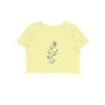 Flower Line Art | 002 | Crop Tops - FairyBellsKart