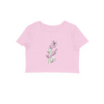 Flower Line Art | 002 | Crop Tops - FairyBellsKart