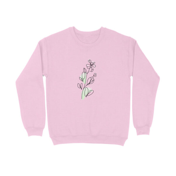 Flower Line Art | 002 | Sweatshirt - FairyBellsKart