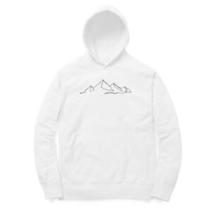 Mountain Line Art | Hoodie - FairyBellsKart