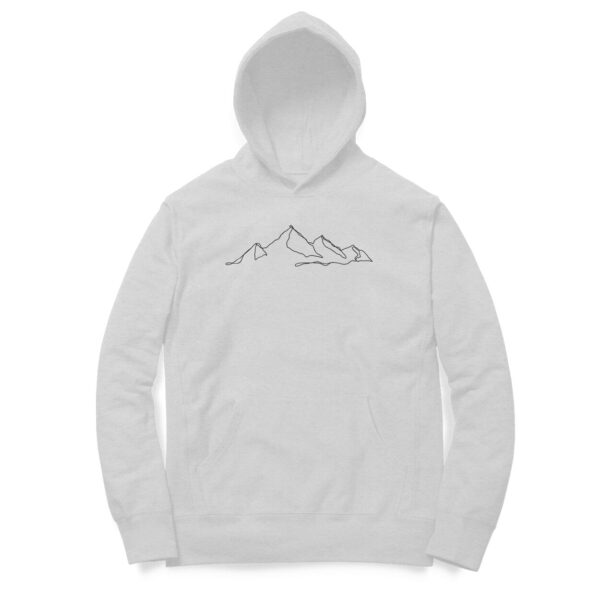 Mountain Line Art | Hoodie - FairyBellsKart