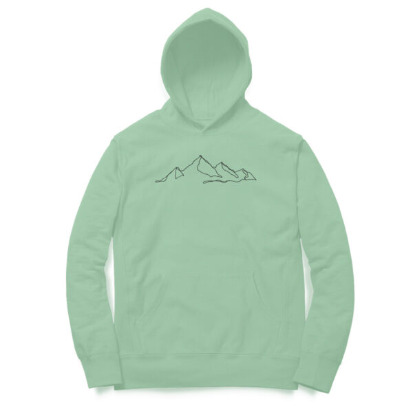 Mountain Line Art | Hoodie - FairyBellsKart