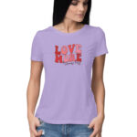 Love More Worry Less | Women's T-Shirt - FairyBellsKart